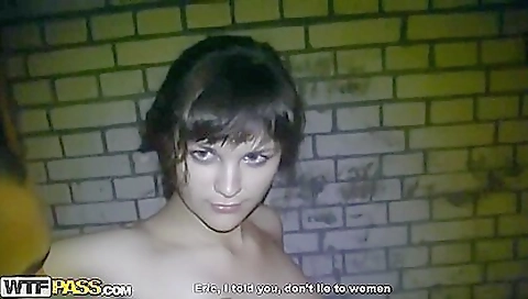 Horny brunette amateur gets her tight pussy fucked