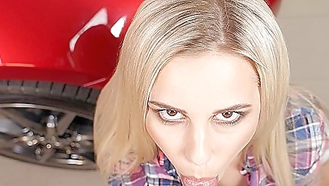 Blonde cutie's anal sex with her boyfriend