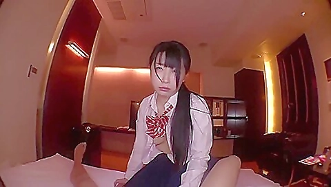 Hot asian nurse is sexy and fucks