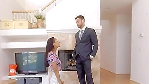 Morning the best friend with her step brother