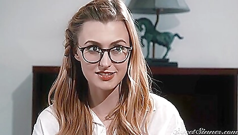 Cute blonde fucked and cum in her ass