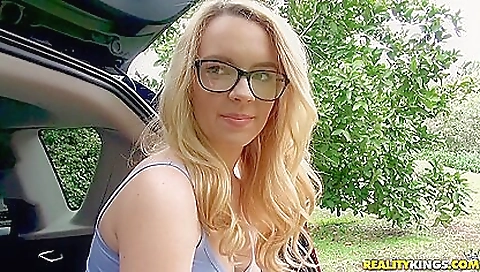 Showaky slut gets fucked at the pool