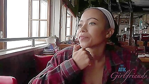 Hot girl's ass gets fucked by a huge kent ghetto